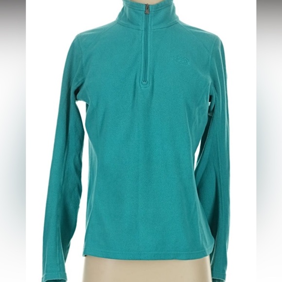 The North Face Jackets & Blazers - The North Face Teal Fleece Women’s Pullover Small